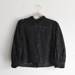 Rolla's Stephanie Eyelet Blouse